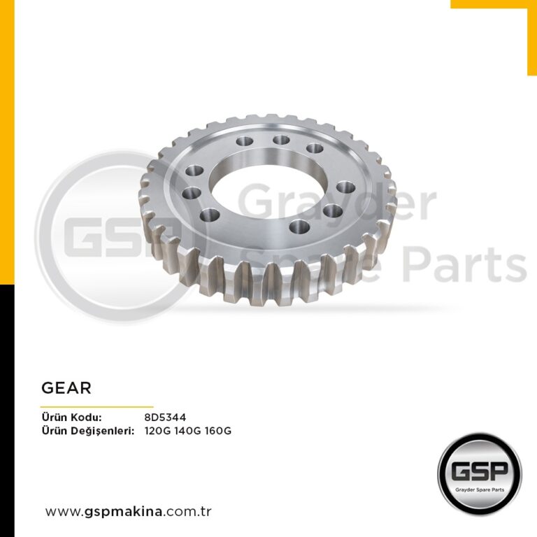 Gear 8D-5344 CAT 120G, 140G ve 160G greyder yedek parça