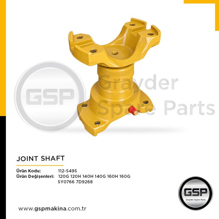 Joint Shaft 112-5495 CAT 120G, 120H, 140G, 140H, 160G ve 160H greyder yedek parça
