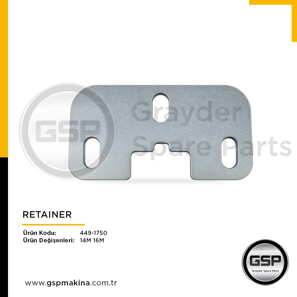 Retainer 449-1750 CAT 14M ve 16M greyder yedek parça